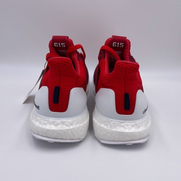 Adidas Ultraboost 2.0 DNA X PE Red Mens Shoes - Picture 5 of 8